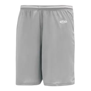 Athletic Knit (AK) VS1300M-012 Mens Grey Volleyball Shorts