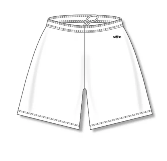 Athletic Knit (AK) VS1300Y-000 Youth White Volleyball Shorts