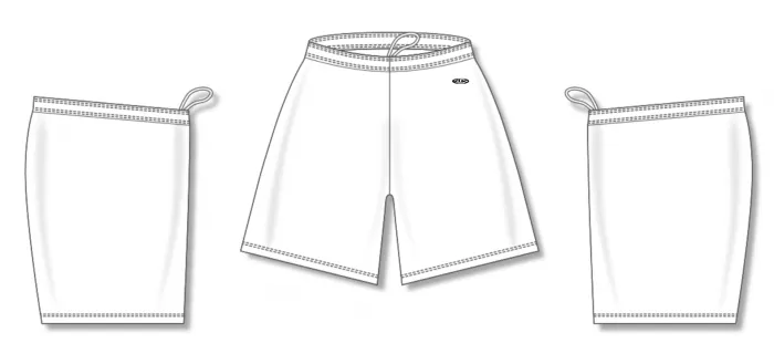 Athletic Knit (AK) VS1300Y-000 Youth White Volleyball Shorts