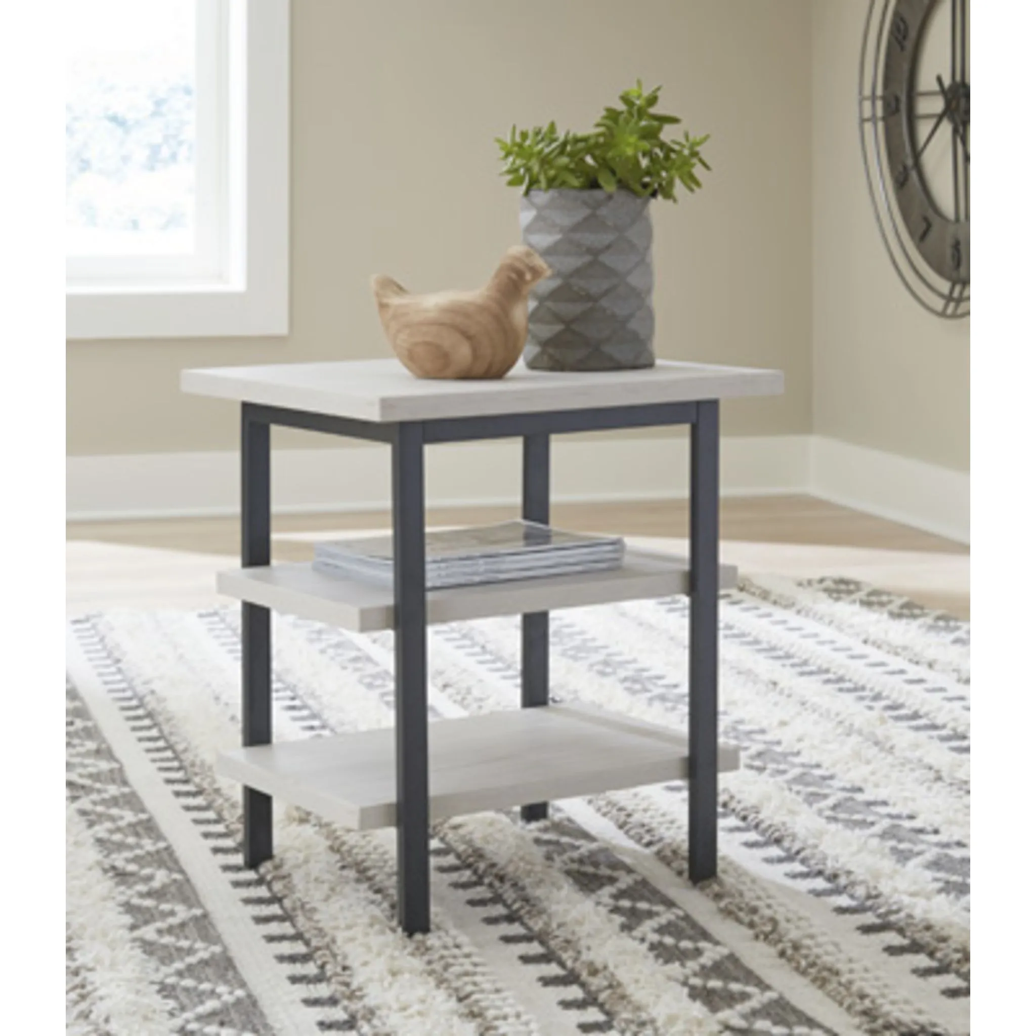 Bayflynn Rectangle End Table