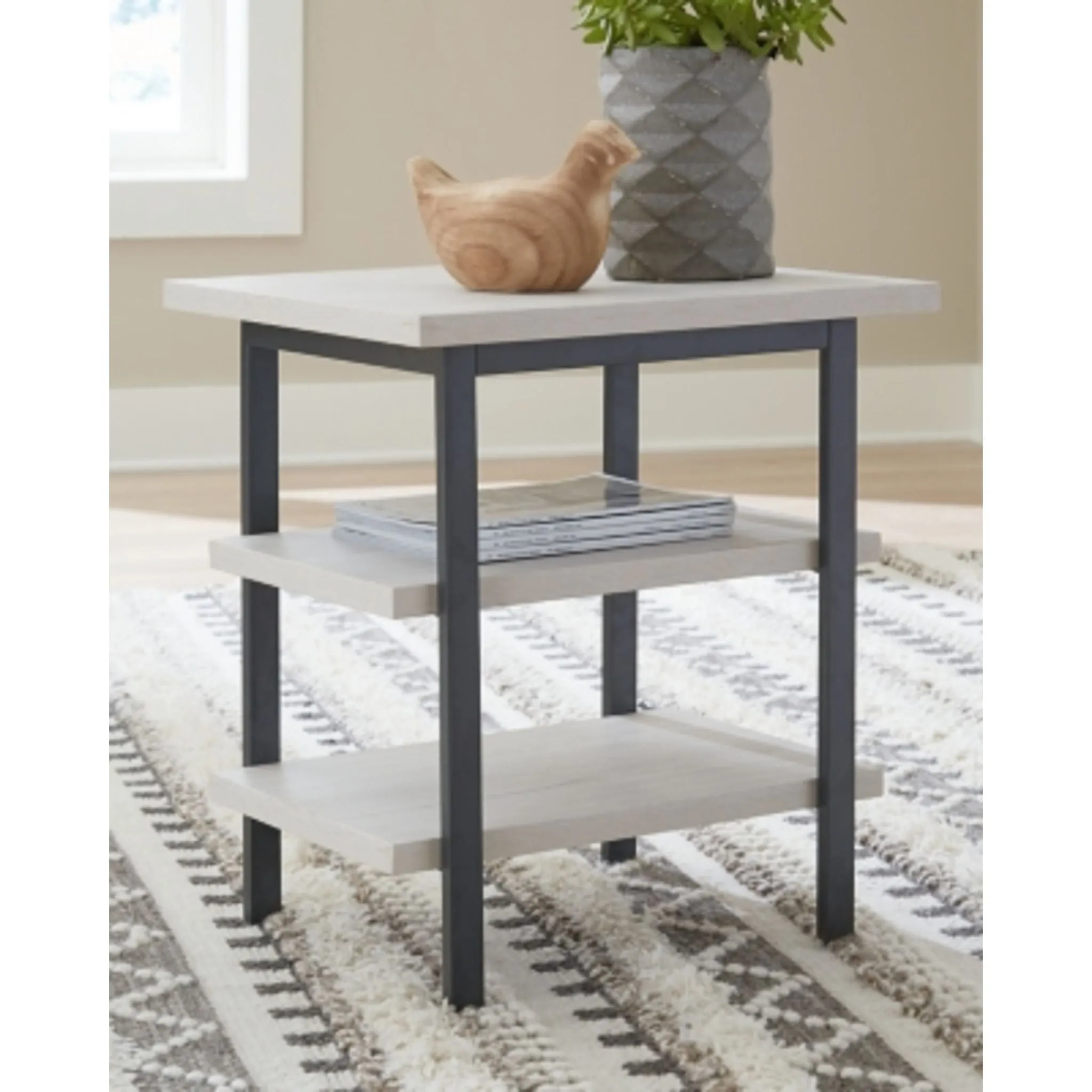 Bayflynn Rectangle End Table