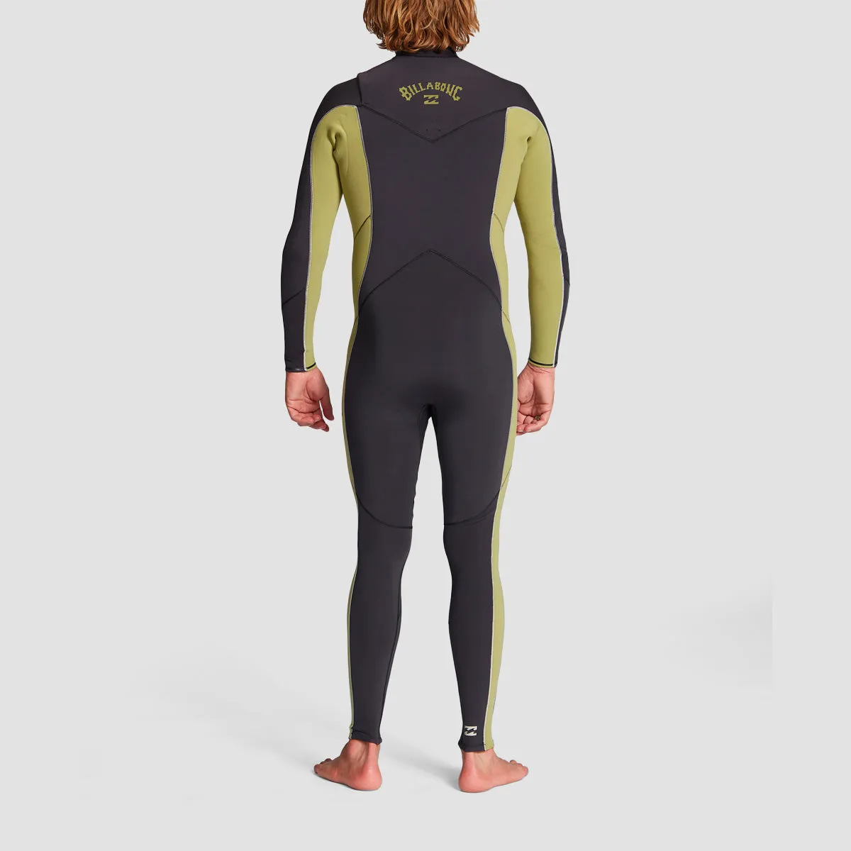 Billabong Absolute 3/2mm GBS Chest Zip Wetsuit Cactus