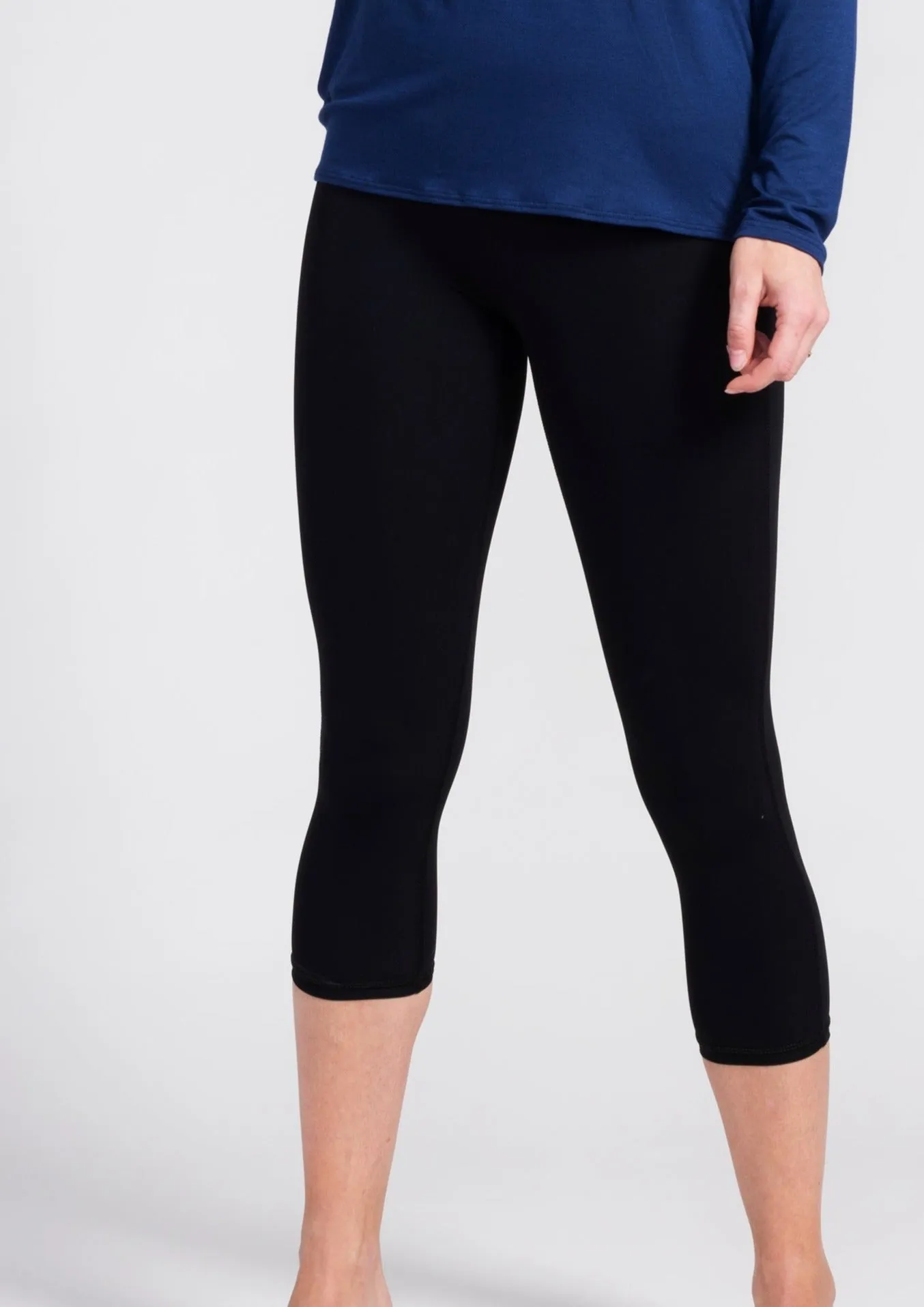 Black Sculpt Crop Legging