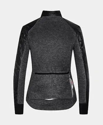 CAFE DU CYCLISTE Albertine Women Thermal Jacket - Black