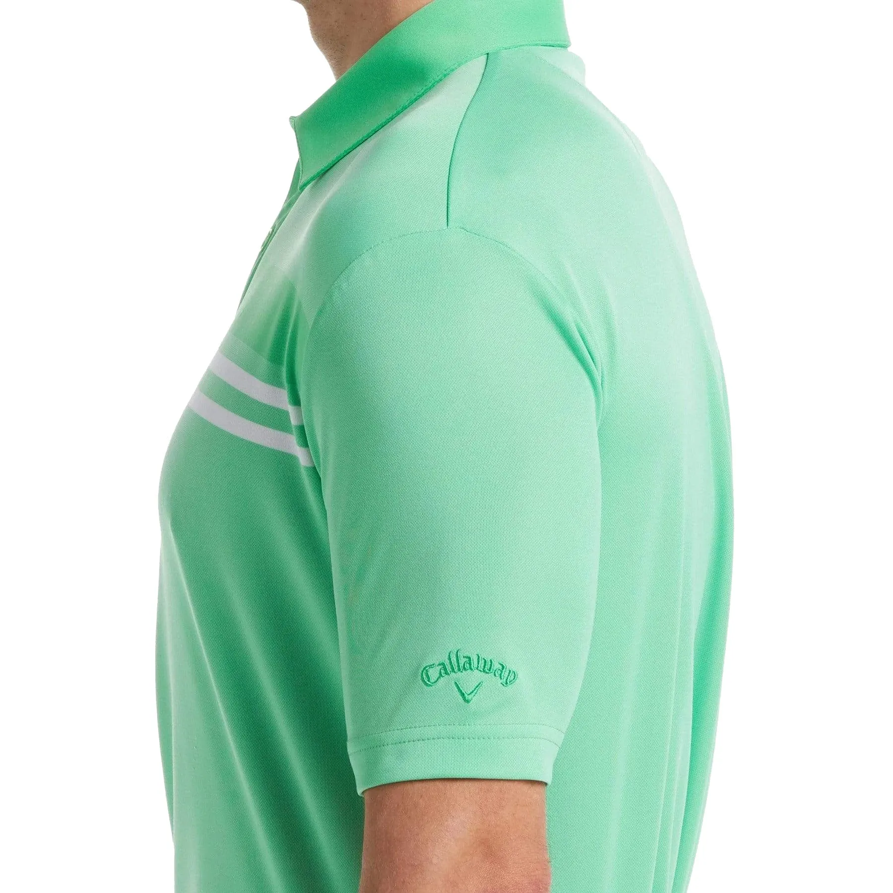 Callaway Birdseye Block Mens Golf Polo