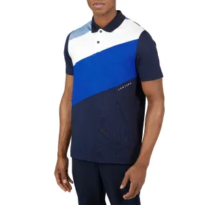 Castore Colourblock Golf Polo Shirt - Midnight Navy