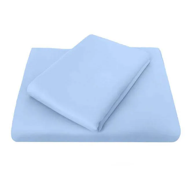 Chateau 210THC Polyester Cotton Standard Pillowcase Blue