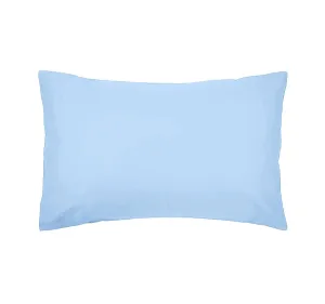 Chateau 210THC Polyester Cotton Standard Pillowcase Blue