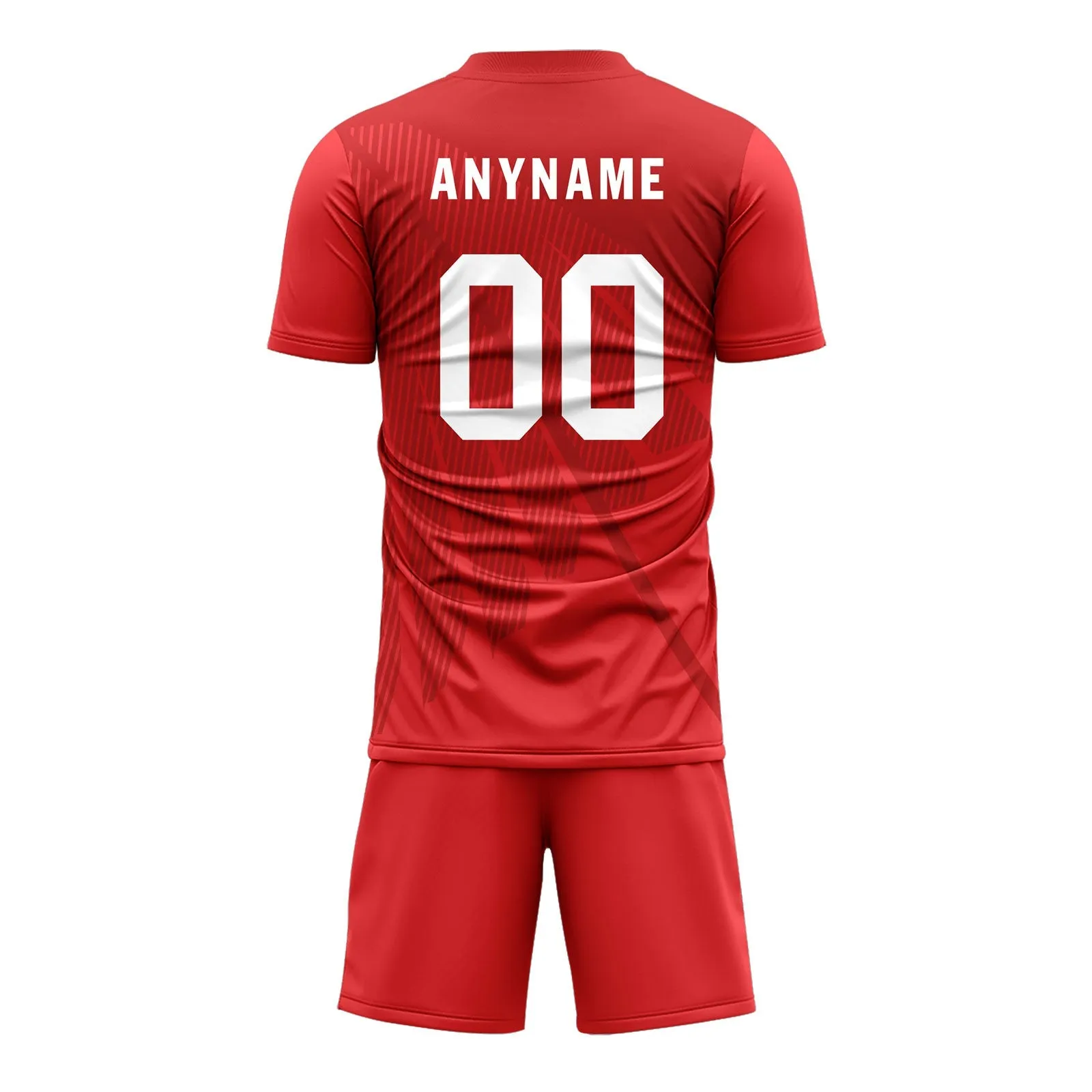 Custom Red Soccer Sets Jersey Personalized SCJ101-D28018