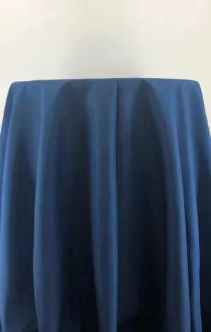 Dark Blue Polyester Tablecloth