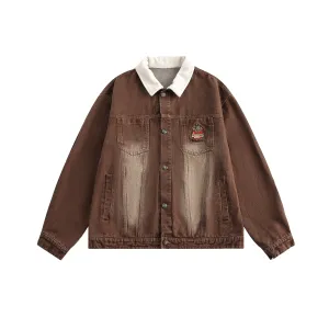 Faire Echo Fun Fries Embroidered Jacket