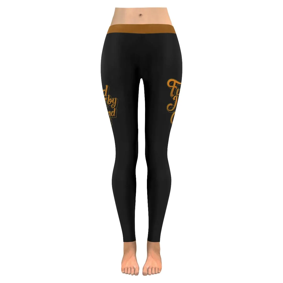 Fueled By Jesus & Coffee Soft Leggings For Women - Christian Leggings For Women