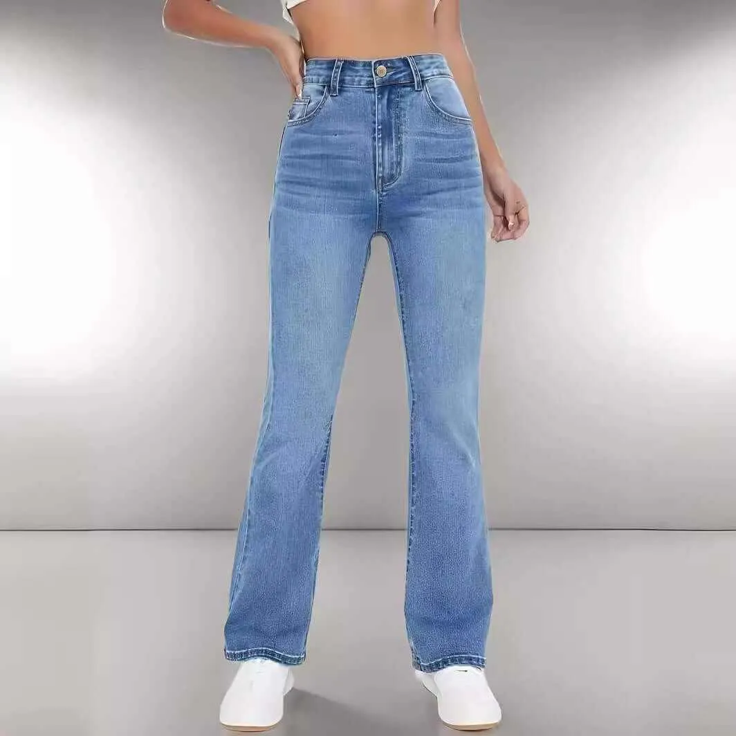 Glow Chic's Straight Slim Fit Jeans