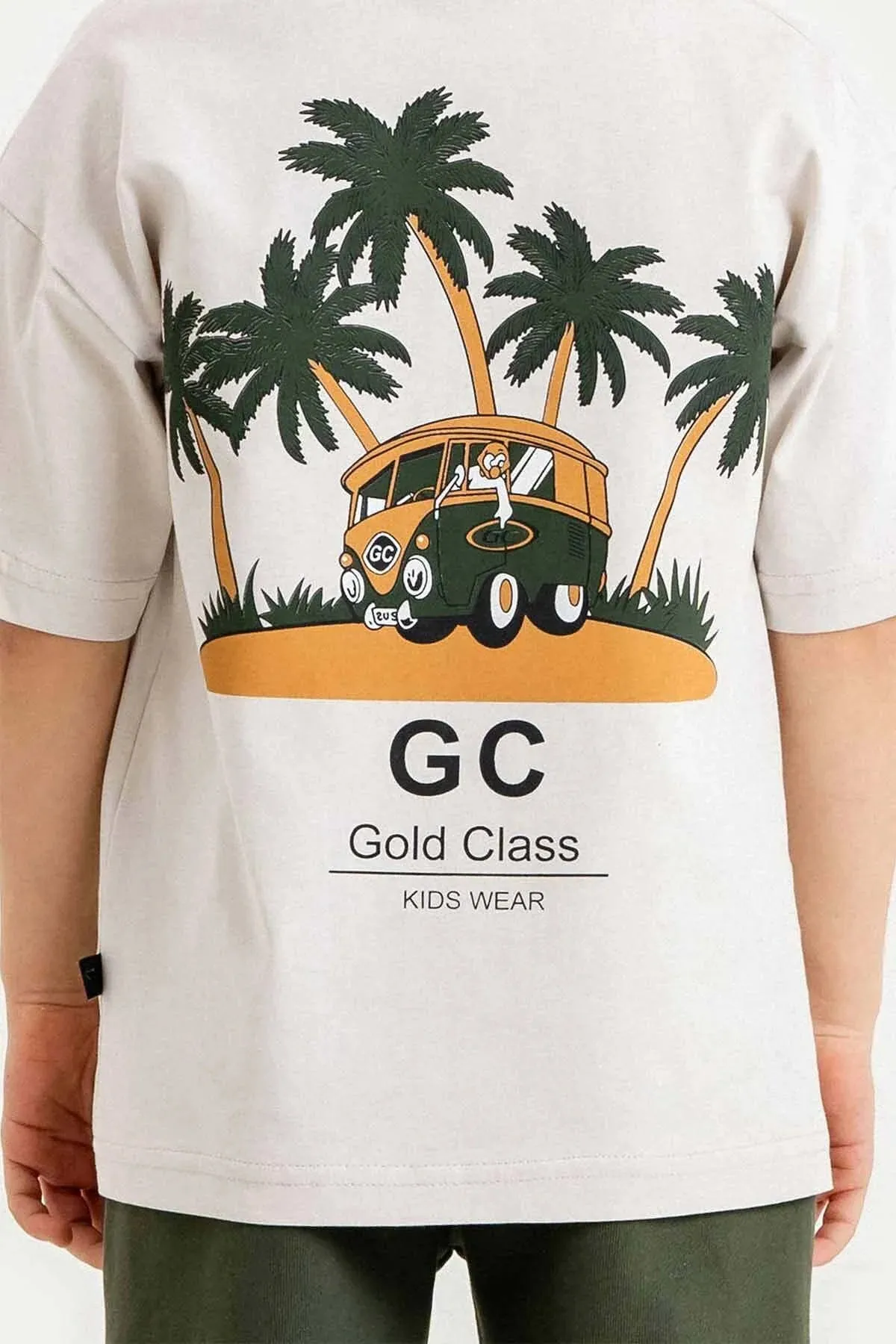 Gold Class Kidswear Boy's Palm & Minibus Back Printed Sets