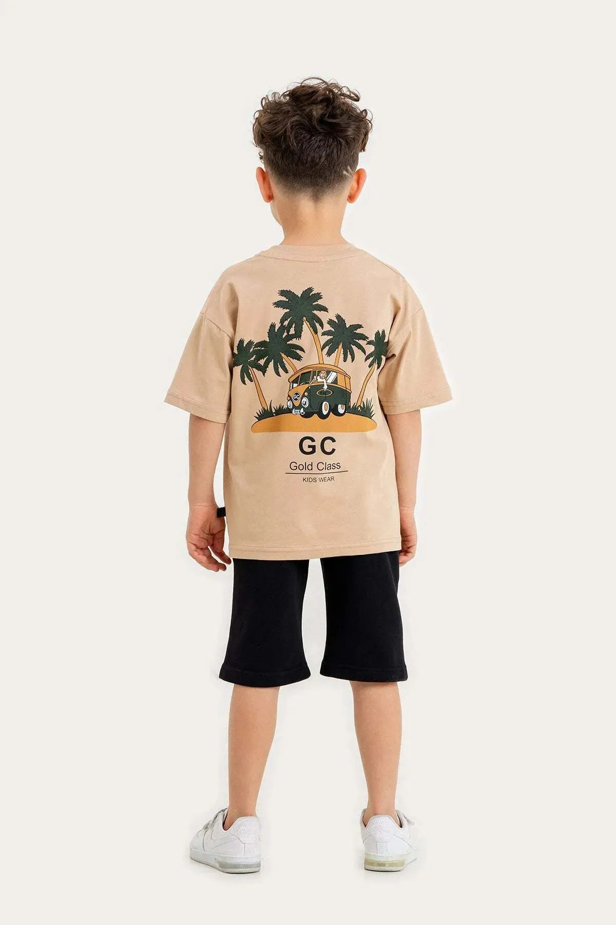 Gold Class Kidswear Boy's Palm & Minibus Back Printed Sets