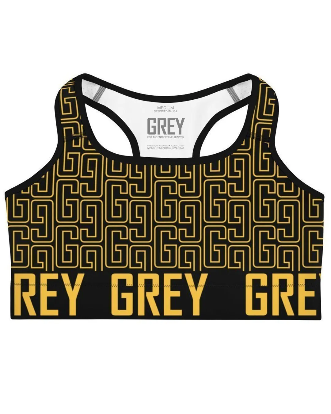 GREYGANG Signature Pattern Sports Bra