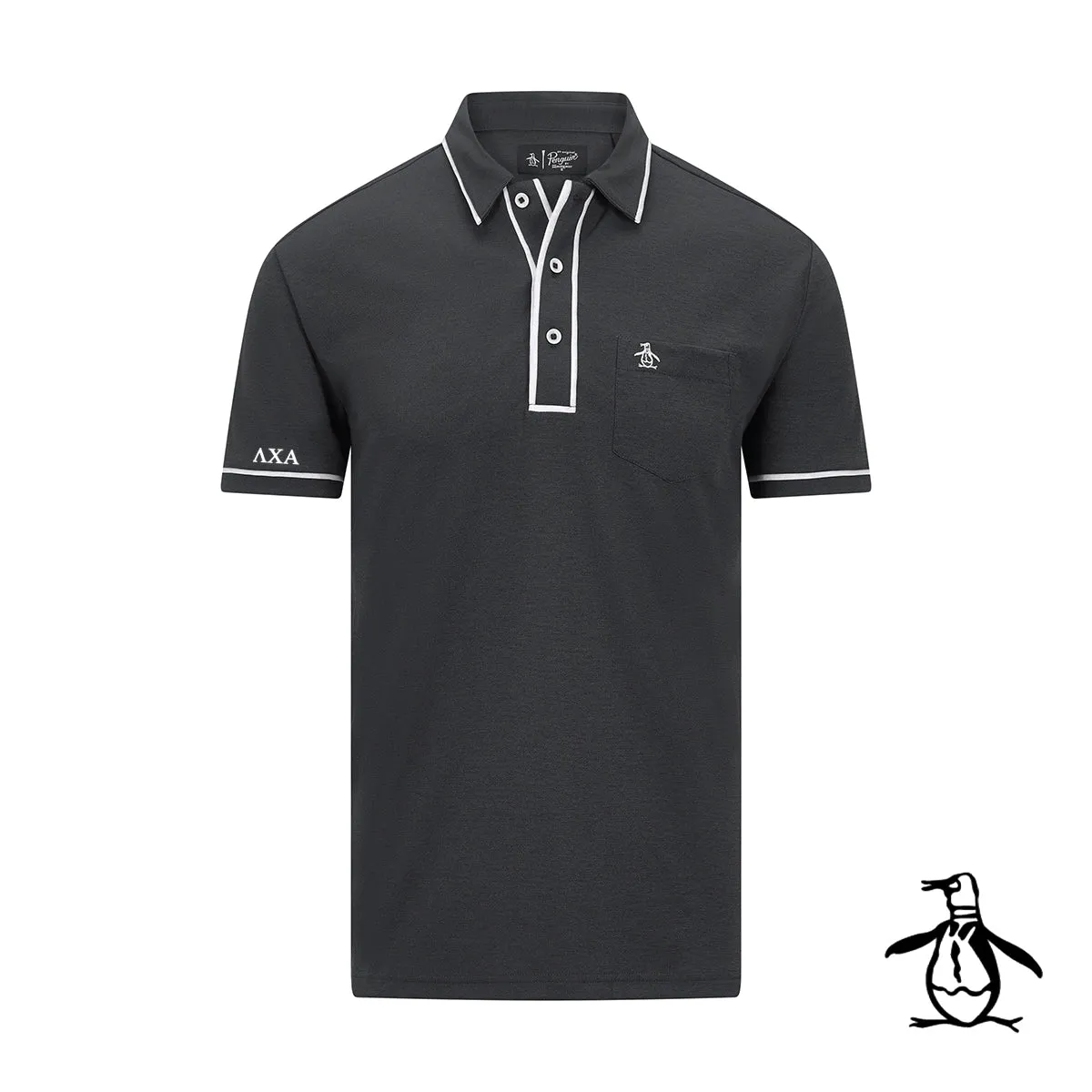 Lambda Chi Original Penguin Greek Letter Polo