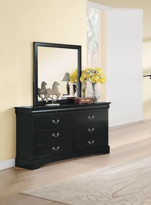 Louis Philippe III Black Dresser