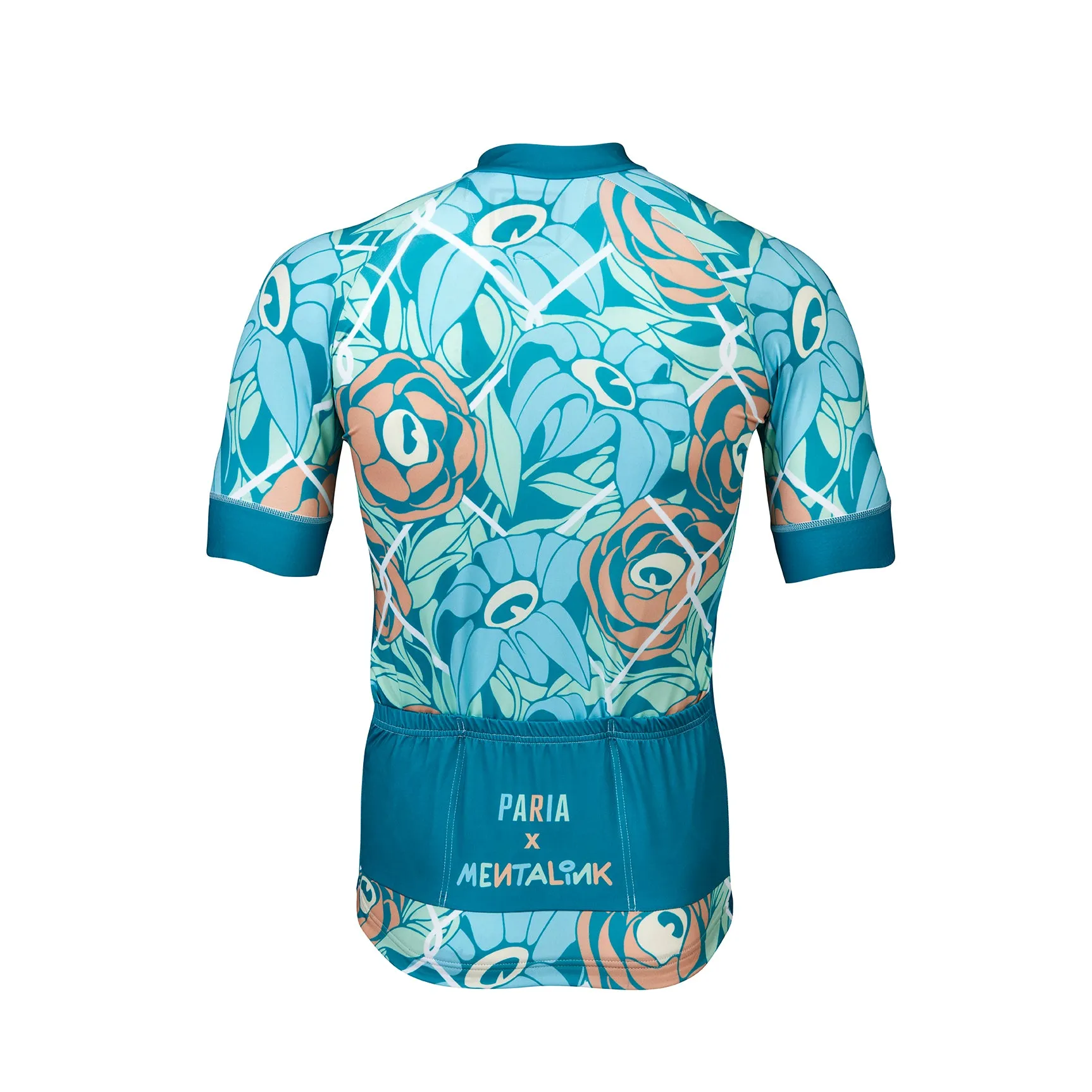 Mentalink Psychedelic  Short Sleeve Cycling Jersey