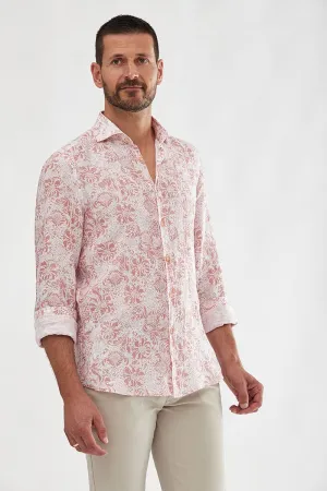 Printed Linen Shirt