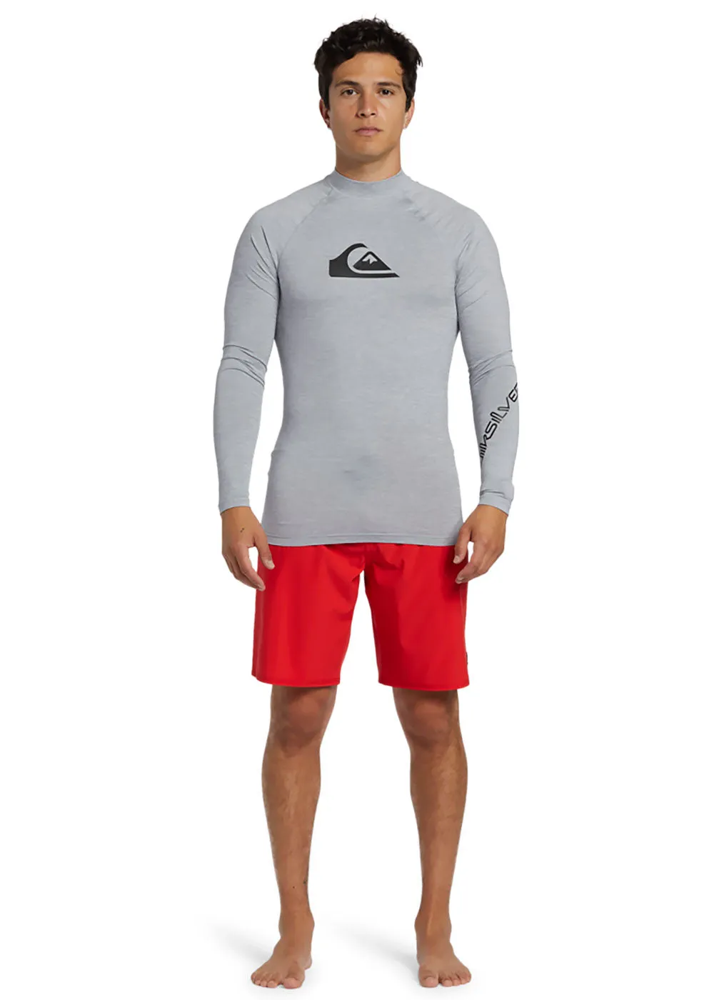 Quiksilver Mens All Time LS Rash Vest