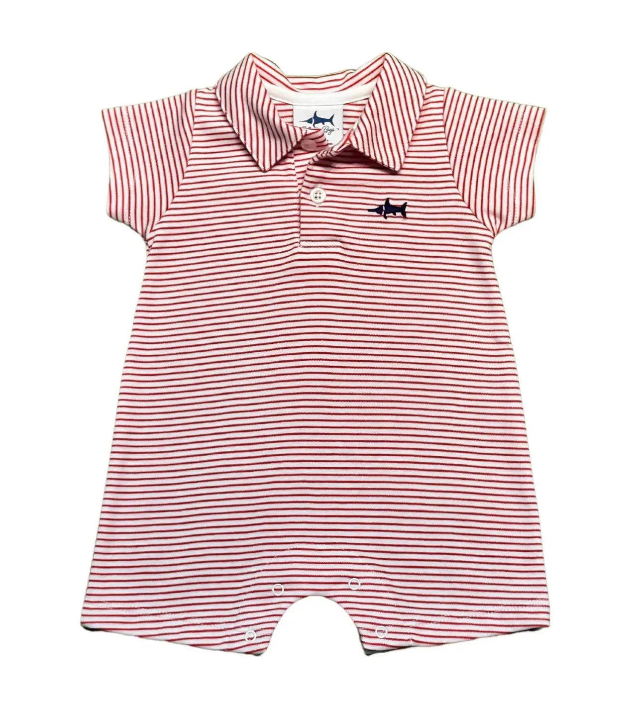 Saltwater Boys Signature Polo Romper