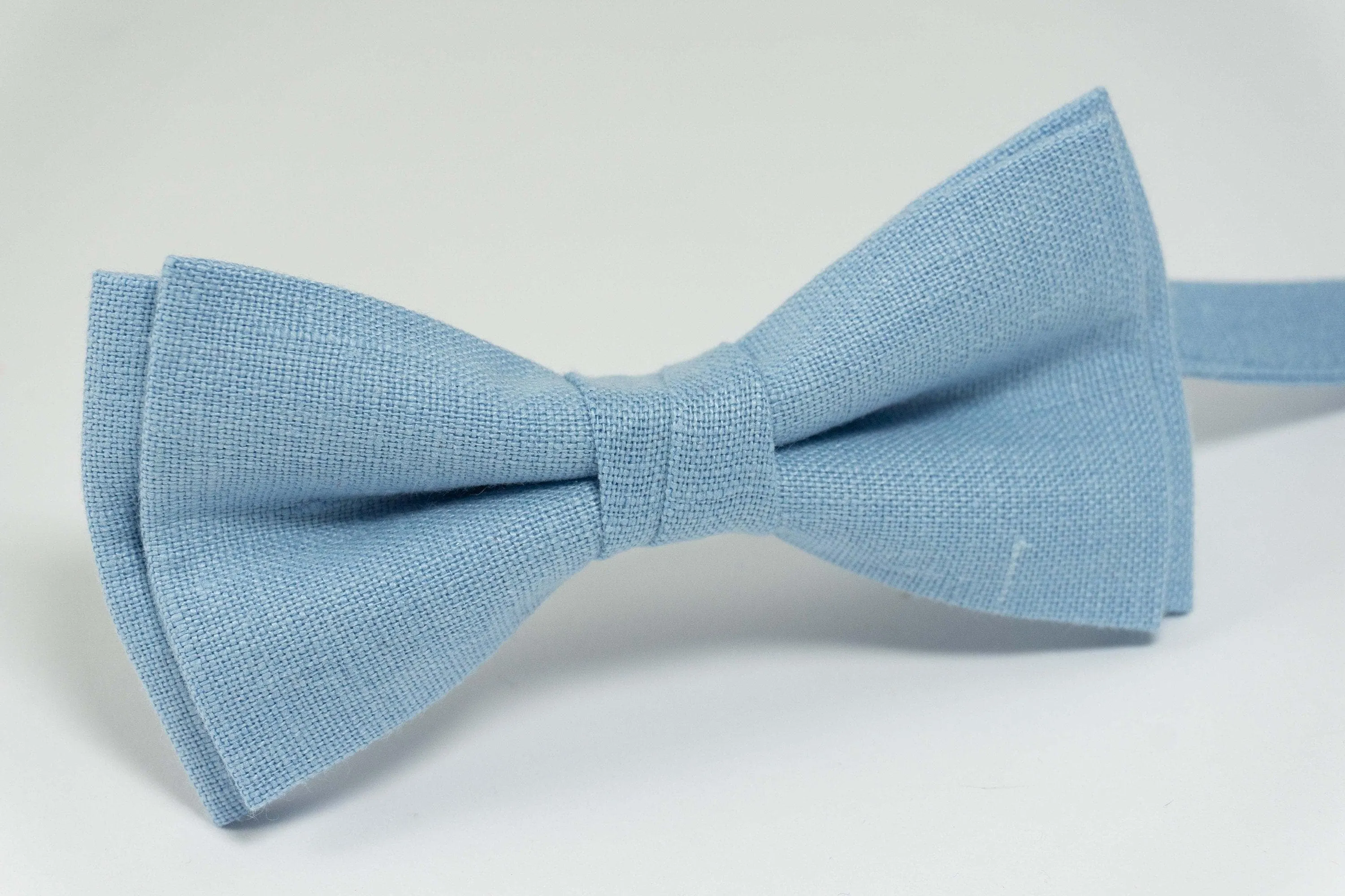 Sky blue bow tie | Sky blue color bow tie