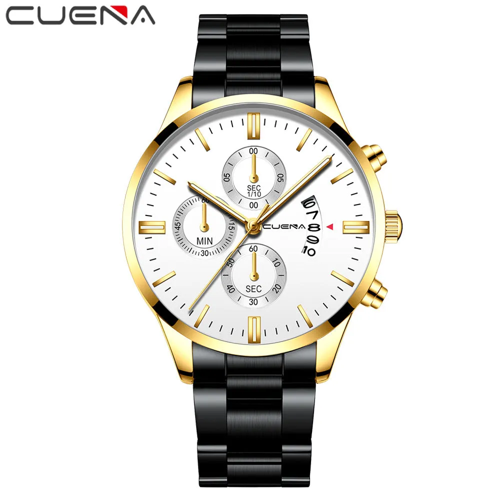 Steel Watch Authentic Fashion Casual Steel Watch Fashion Trend Korean Watch