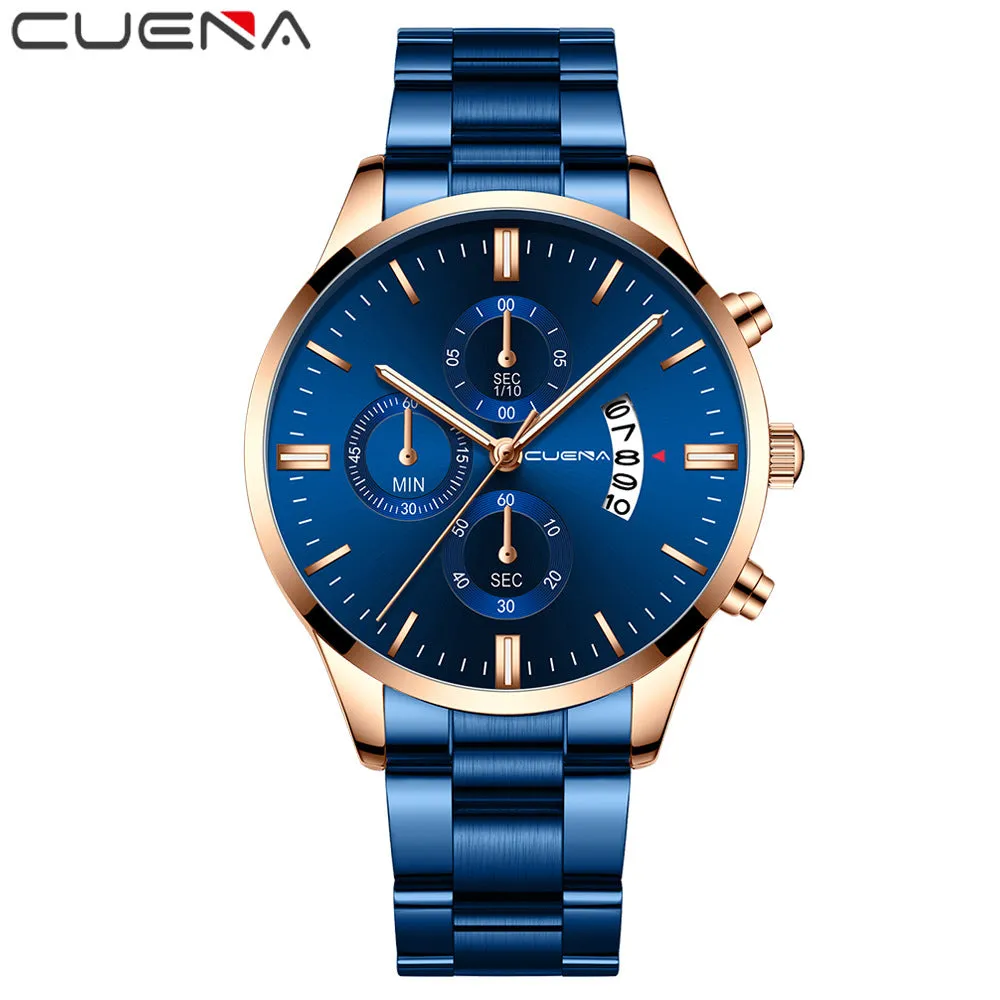 Steel Watch Authentic Fashion Casual Steel Watch Fashion Trend Korean Watch