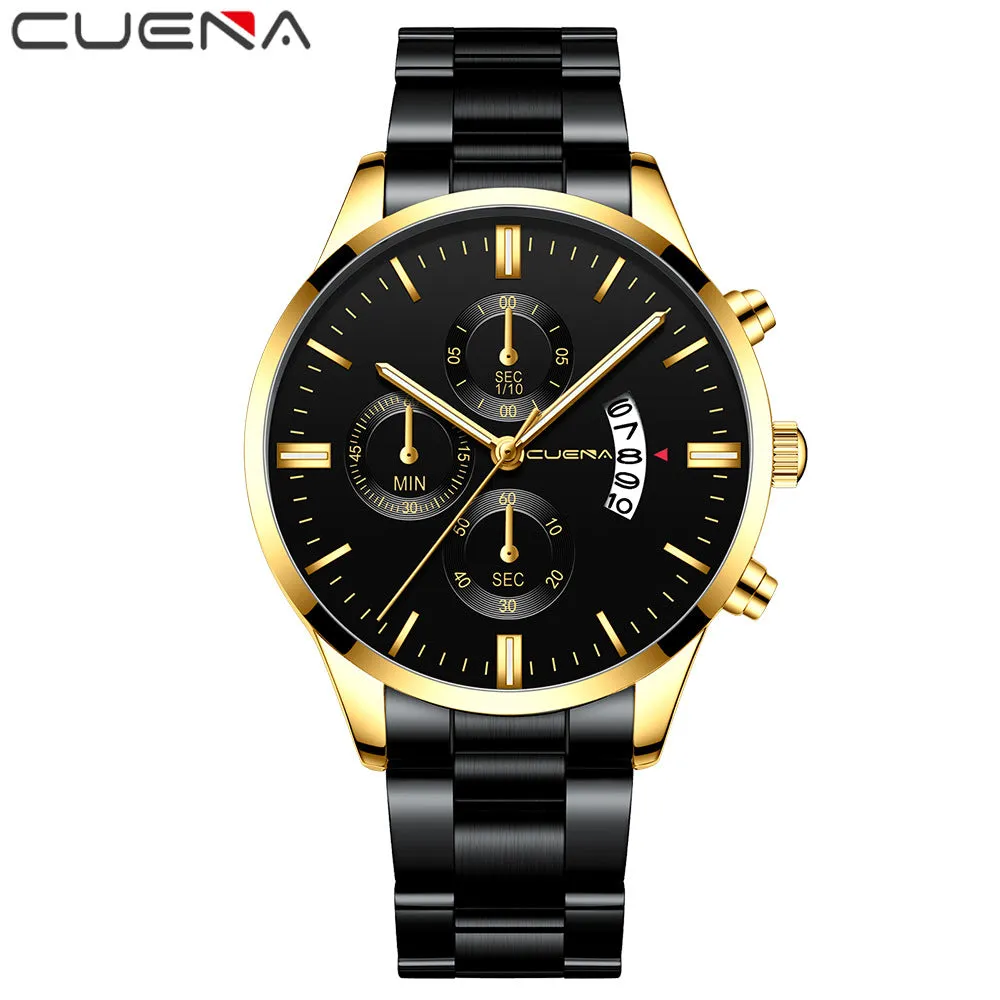 Steel Watch Authentic Fashion Casual Steel Watch Fashion Trend Korean Watch