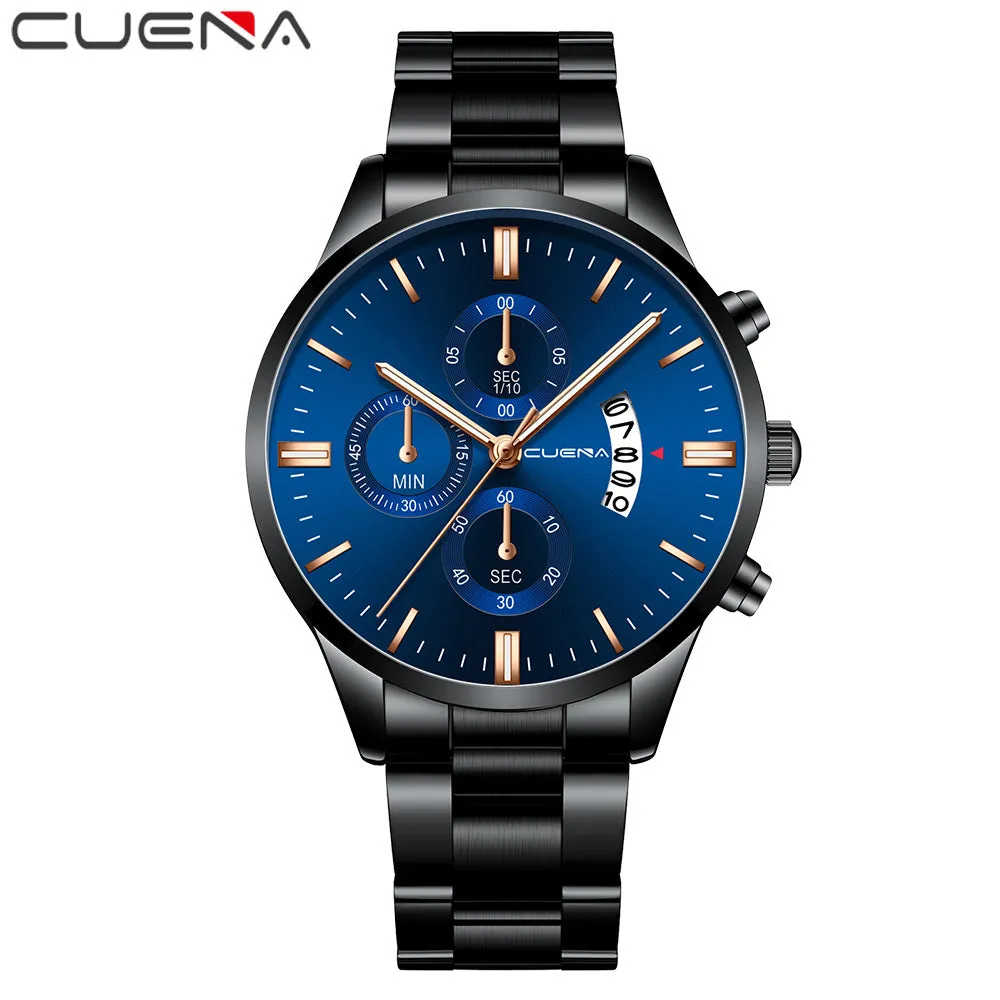 Steel Watch Authentic Fashion Casual Steel Watch Fashion Trend Korean Watch