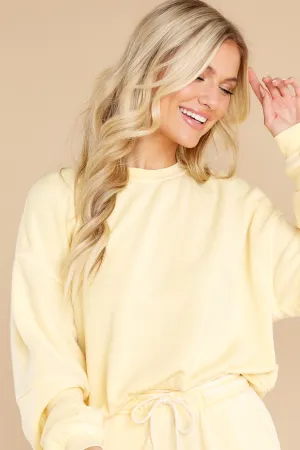 Sweeten The Deal Light Yellow Top