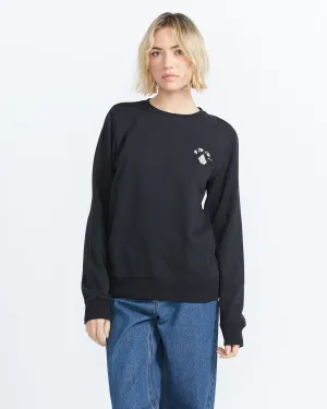 Truly Deal Crew Sweatshirt - Black