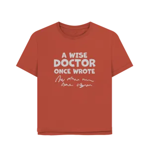 Wise Doctor Women's Relaxed Fit T-shirt