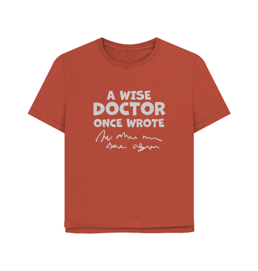 Wise Doctor Women's Relaxed Fit T-shirt