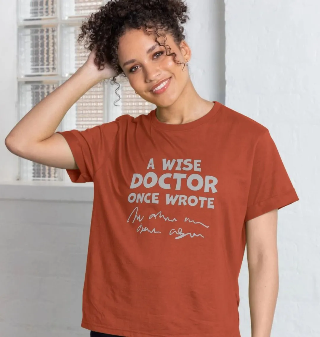 Wise Doctor Women's Relaxed Fit T-shirt