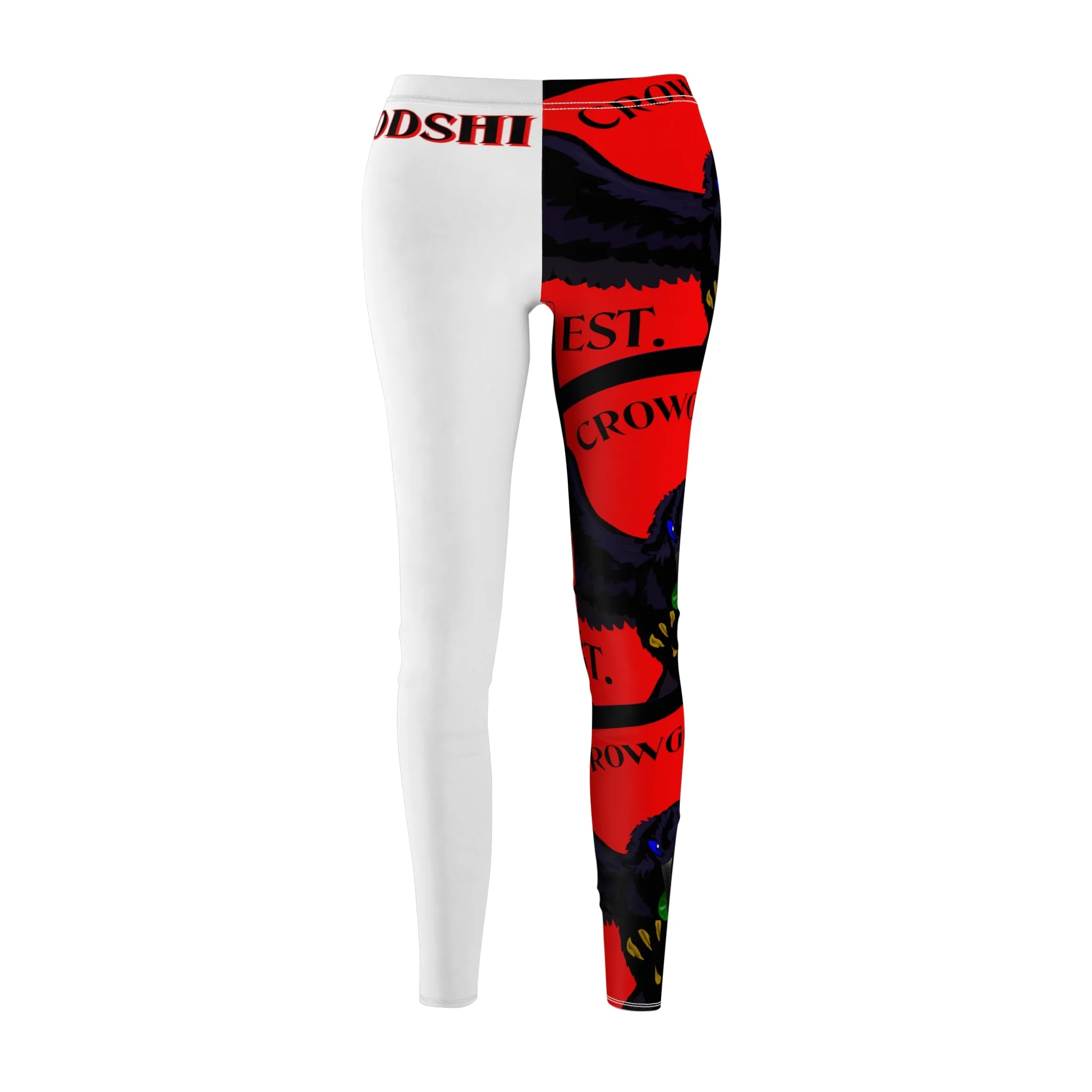 Women's Crowgodshi First Generation Limited Edition Leggings, RED LOGO