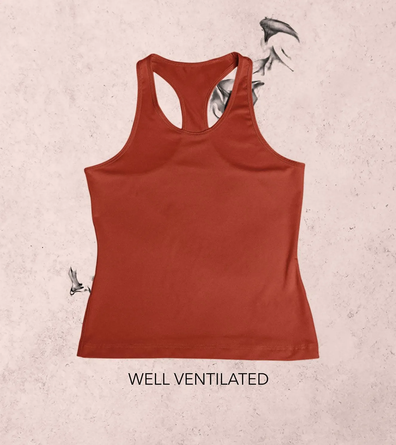 Women's Tank Top (Brick Red)