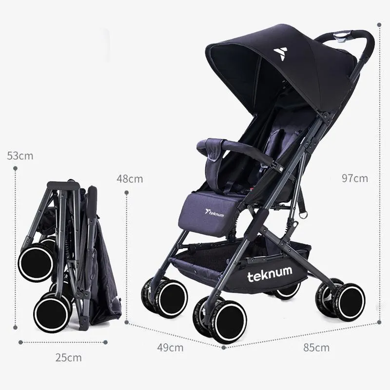 Yoga Lite Stroller - Black (COD Not Available)