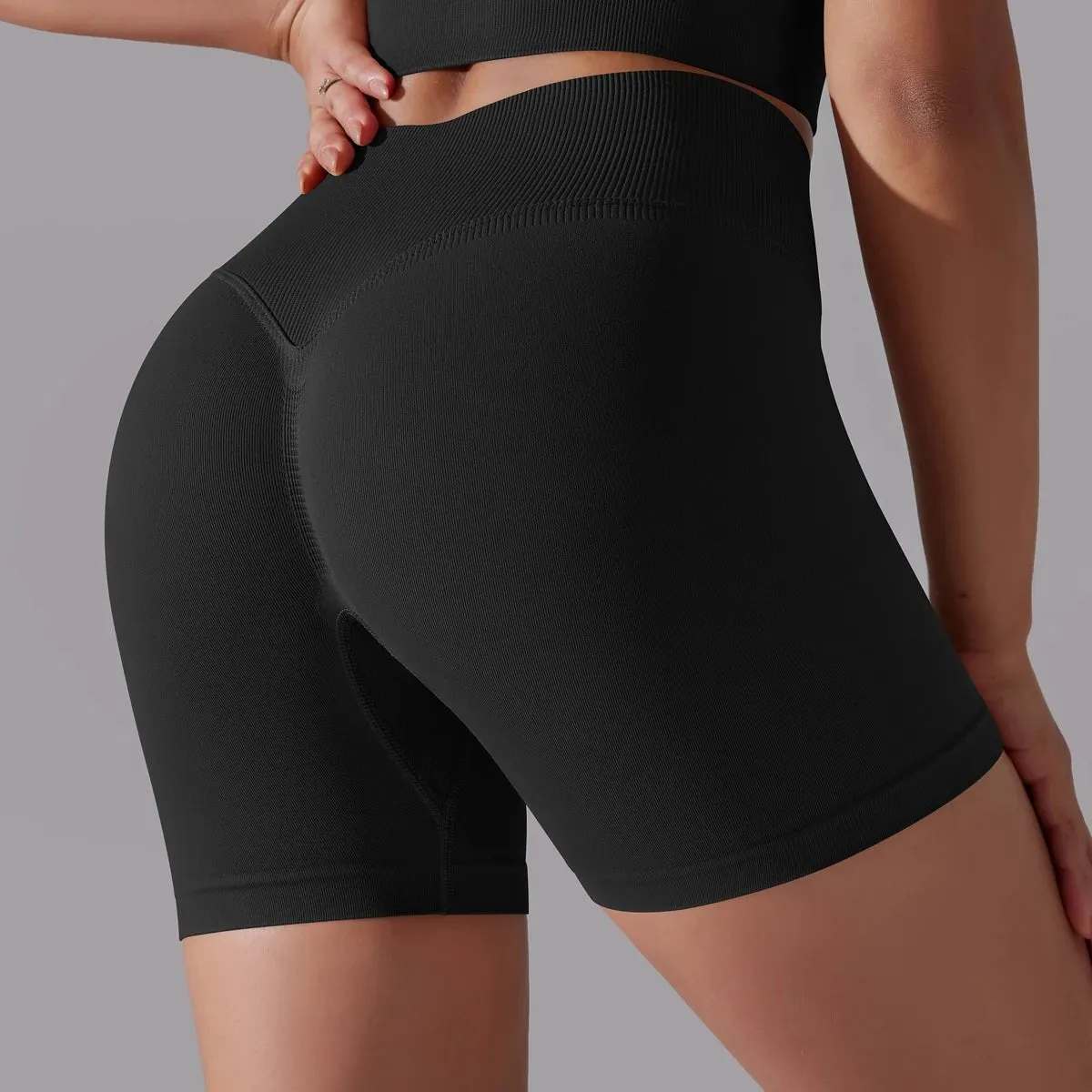 Yoga Shorts High Waist Workout Shorts Fitness Yoga Lift Butt Fitness Women Yoga Gym Running Short Pants Sportswear Workout Short