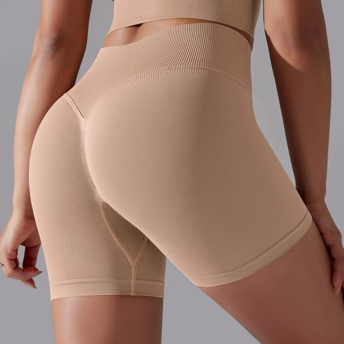 Yoga Shorts High Waist Workout Shorts Fitness Yoga Lift Butt Fitness Women Yoga Gym Running Short Pants Sportswear Workout Short