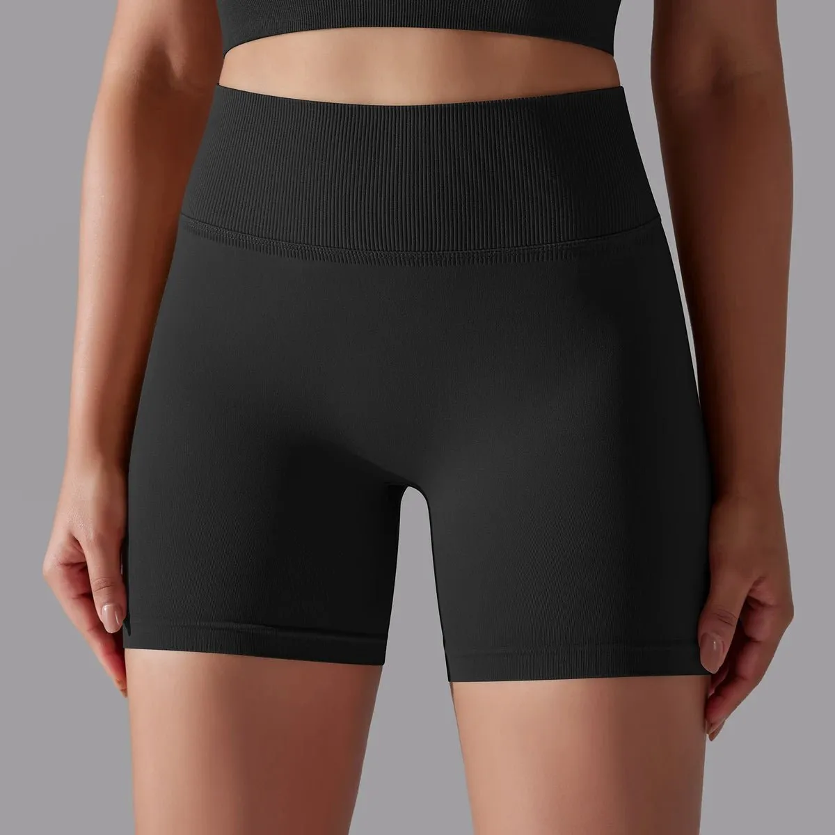 Yoga Shorts High Waist Workout Shorts Fitness Yoga Lift Butt Fitness Women Yoga Gym Running Short Pants Sportswear Workout Short